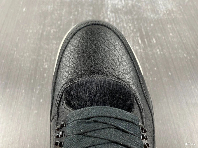 Cheap TBK Retro Black 4 Hair Pony 819139-010 Jordan 0725